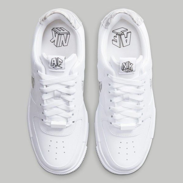 Giày Nike Air Force 1 Pixel Zebra 'White' DH9632-100 - Ảnh 6
