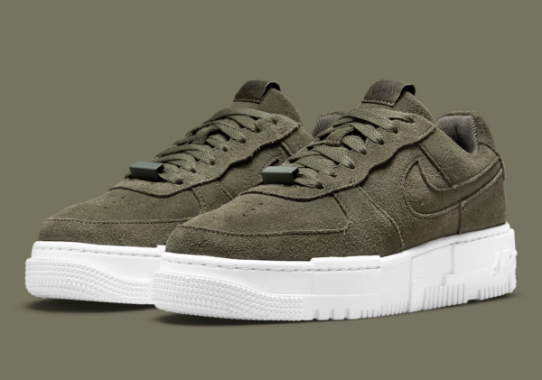 Giày Nike Air Force 1 Low Pixel 'Cargo Khaki' DQ5570-300 - Ảnh 6