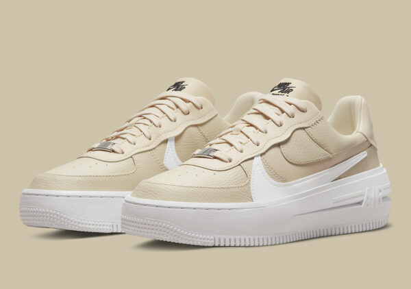 Giày Nike Wmns Air Force 1 PLT.AF.ORM 'Fossil' DJ9946-200 - Ảnh 7
