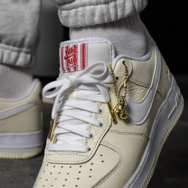 Giày Nike Air Force 1 '07 Premium 'Popcorn' CW2919-100 - Ảnh 3