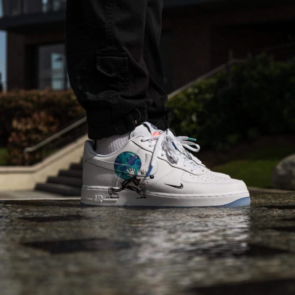 Giày Nike x Steve Harrington Air Force 1 Flyleather CI5545-100 - Ảnh 5