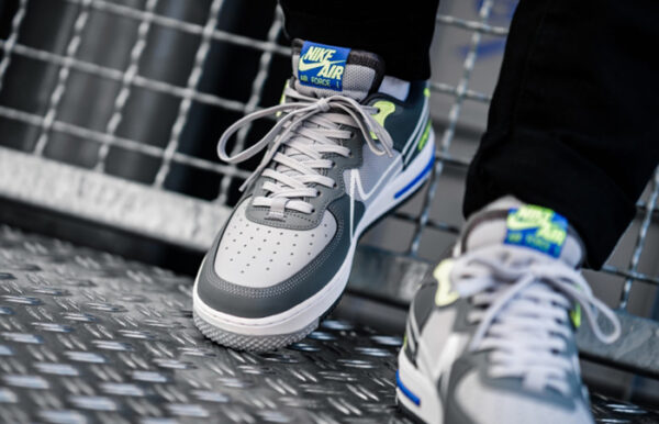 Giày Nike Air Force 1 React 'Wolf Grey' CD4366-002 - Ảnh 5