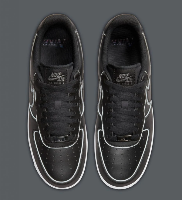 Giày Nike Air Force 1 '07 LX Low 'Black Reflective' - Ảnh 4