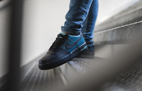 Giày Nike Air Force 1 Low GS SE 'Snakeskin' CI3910-001 - Ảnh 3