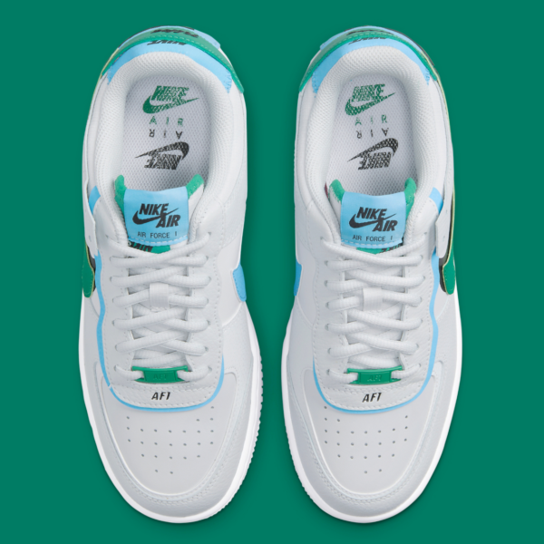 Giay Nike Wmns Air Force 1 White Obsidian Blue CI0919-004