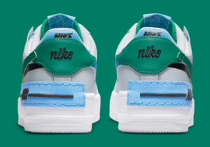 Giay Nike Wmns Air Force 1 White Obsidian Blue CI0919-004