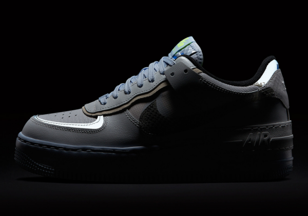 Giày Nike Wmns Air Force 1 Shadow 'Snakeskin' CV3027-001 - Ảnh 4
