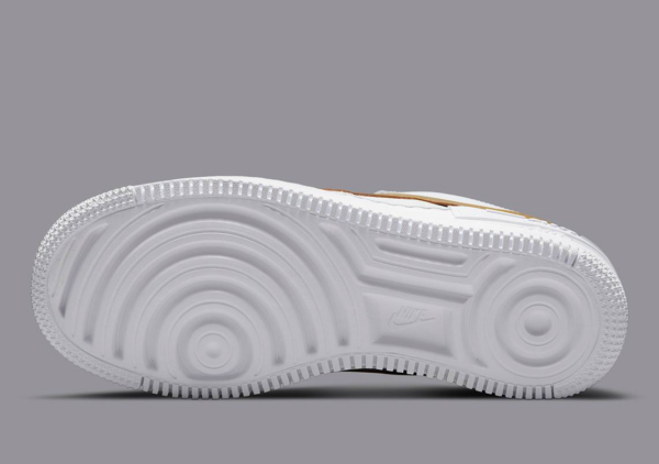 Giày Nike Wmns Air Force 1 Shadow 'White Metallic Gold' DM3064-100 - Ảnh 6