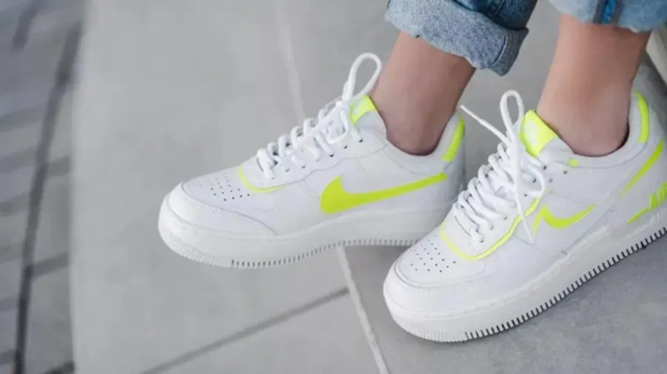 Giày Nike Wmns Air Force 1 Shadow 'Volt' CI0919-104 - Ảnh 6