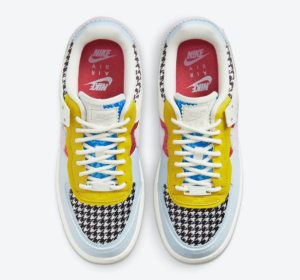 Alternative view of Giày Nike Wmns Air Force 1 Shadow 'Patchwork' DM8076-100