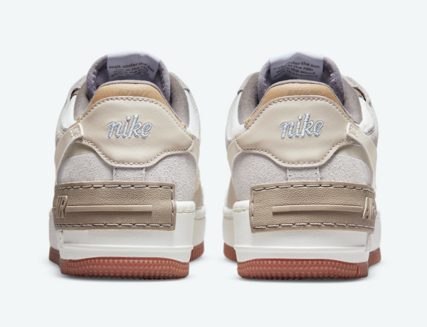 Giày Nike Wmns Air Force 1 Shadow 'Sail Pale Ivory' DO7449-111 - Ảnh 8