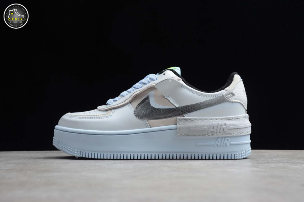 Giày Nike Wmns Air Force 1 Shadow 'Snakeskin' CV3027-001 - Ảnh 5