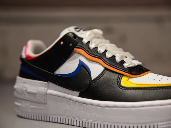 Giày Nike Wmns Air Force 1 Shadow 'White Multi' DC4462-100 - Ảnh 5