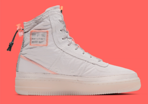 Alternative view of Giày Nike Wmns Air Force 1 High Shell 'Platinum Violet' BQ6096-003