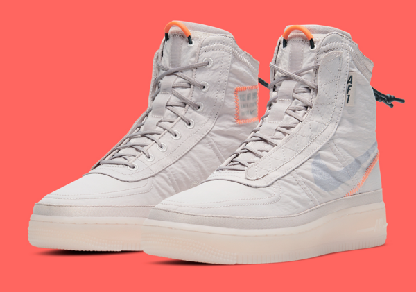 Giày Nike Wmns Air Force 1 High Shell 'Platinum Violet' BQ6096-003 - Ảnh 5