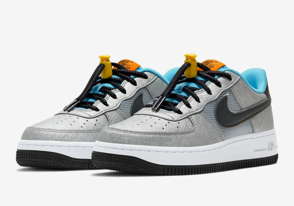 Giày Nike Air Force 1 GS 'Sky Nike' CW6011-001 - Ảnh 11