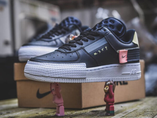 Giày Nike Air Force 1 Type Black CI0054-001 - Ảnh 3