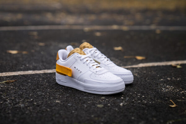 Giày Nike Air Force 1 Type White Gold AT7859-100 - Ảnh 5