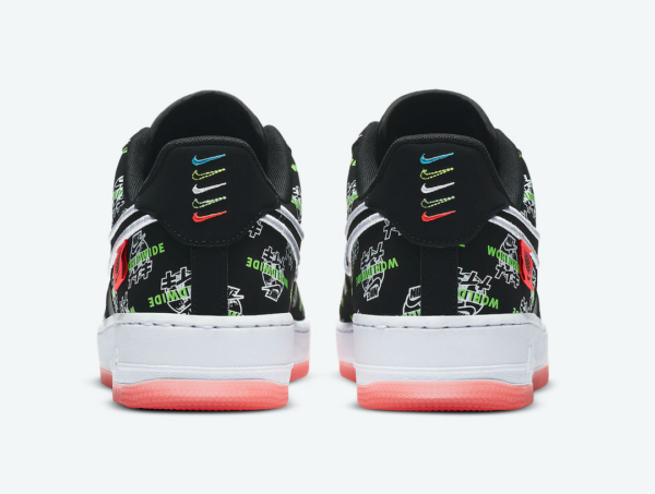 Giày Nike Air Force 1 '07 LV8 'Worldwide Katakana Black' DA1343-003 - Ảnh 7