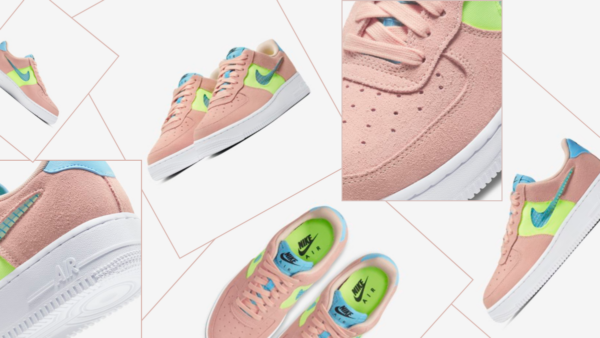 Giày Nike Air Force 1 Low Washed Coral Ghost Green CJ1647-600 - Ảnh 5