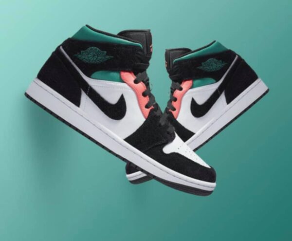 Giày Nike Air Jordan 1 Mid SE 'South Beach' 852542-116 - Ảnh 4