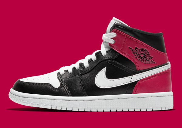 Giày Nike Air Jordan 1 Mid 'Noble Red' BQ6472-016 - Ảnh 5