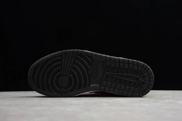 Giày Nike Air Jordan 1 Mid 'University Gold' 554724-700 - Ảnh 8