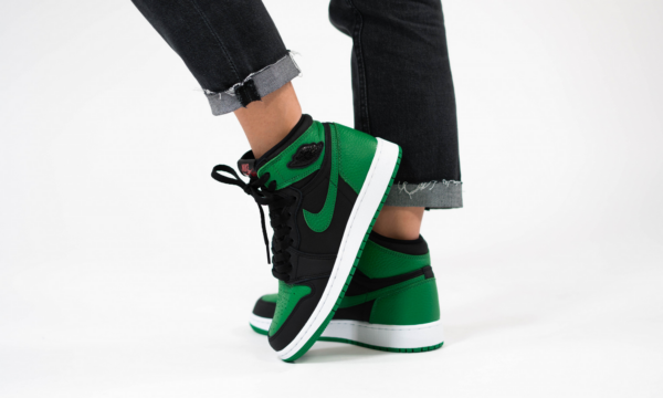 Giày Nike Air Jordan 1 Retro High OG GS 'Pine Green 2.0' 575441-030 - Ảnh 7
