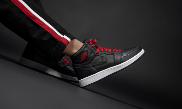 Giày Nike Air Jordan 1 Retro High OG BG 'Black Gym Red' 575441-060 - Ảnh 5