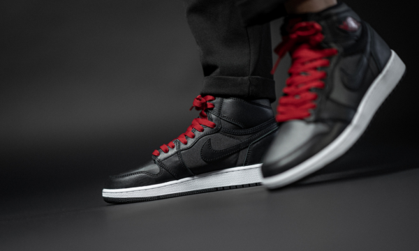 Giày Nike Air Jordan 1 Retro High OG BG 'Black Gym Red' 575441-060 - Ảnh 3