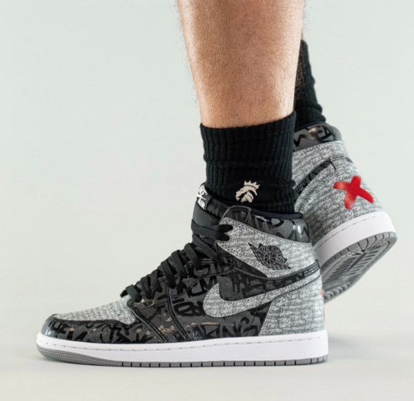 Giày Nike Air Jordan 1 Retro High OG 'Rebellionaire' 555088-036 - Ảnh 8