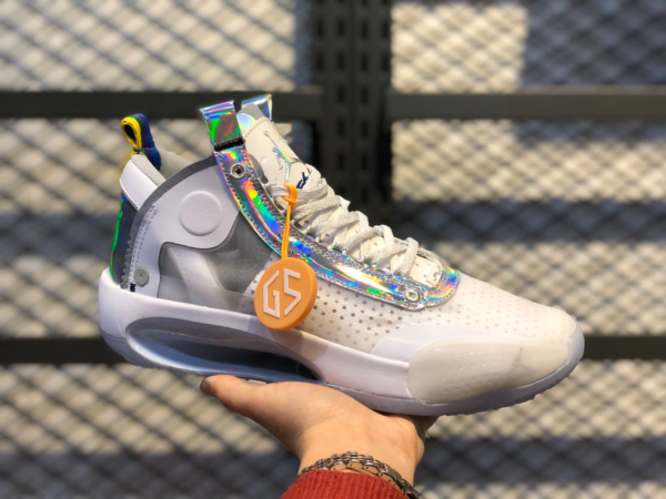Giày Nike Air Jordan 34 GS 'Unite' BQ3384-101 - Ảnh 5