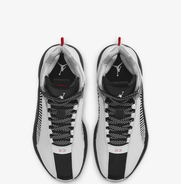 Giày Nike Air Jordan 35 Low GS ‘Black White Red’ CQ9433-101 - Ảnh 3