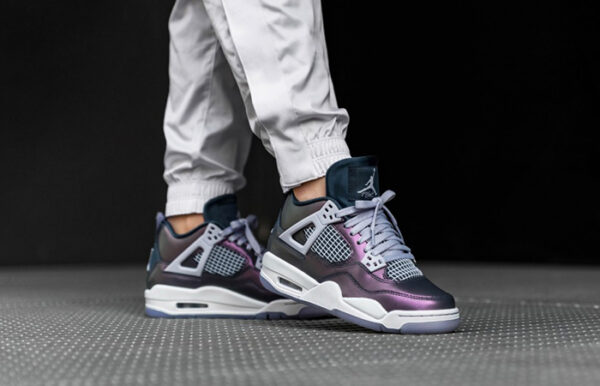 Giày Nike Air Jordan 4 Retro SE GS 'Monsoon Blue' BQ9043-400 - Ảnh 7