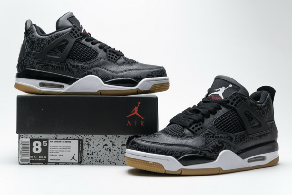 Giày Nike Air Jordan 4 Retro 'Laser' CI1184-001 - Ảnh 5