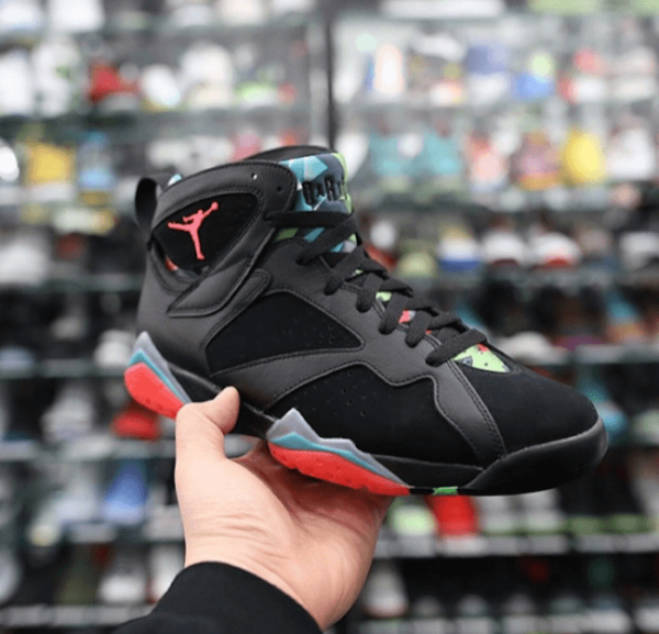 Giày Nike Air Jordan 7 Retro BG Marvin the Martian 304774-029 - Ảnh 5