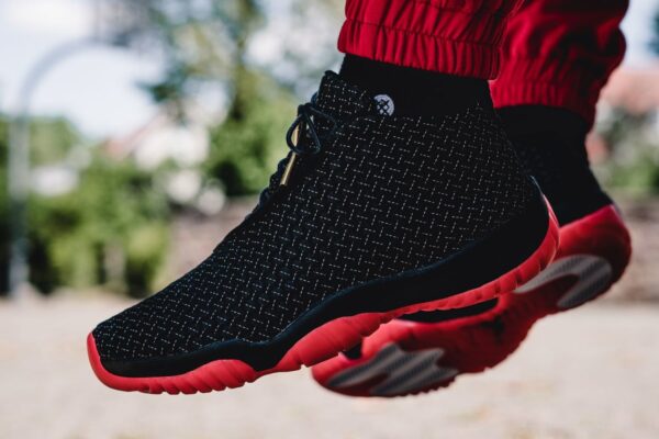 Giày Nike Air Jordan Future Premium Black Infrared 652141-023 - Ảnh 6