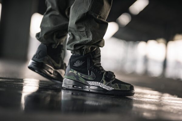 Giày Nike Jordan Legacy 312 'Black Camo Green' AV3922-003 - Ảnh 4