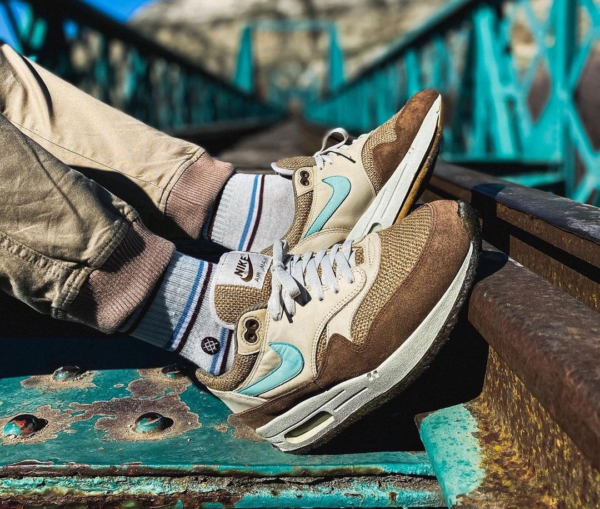Giày Nike Air Max 1 'Crepe Hemp' FD5088-200 - Ảnh 5