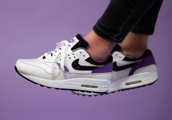 Giày Nike Air Huarache Run DNA CH.1 Air Max 1 Purple Punch AR3863-101 - Ảnh 2