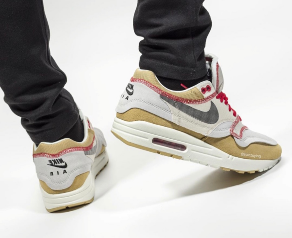 Giày Nike Air Max 1 Inside Out Club 'Gold Black' 858876-713 - Ảnh 2
