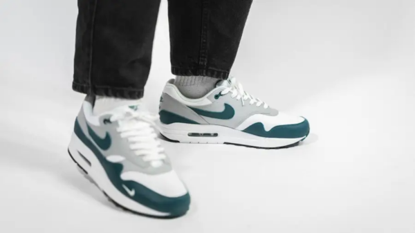 Giày Nike Air Max 1 LV8 'Dark Teal Green' DH4059-101 - Ảnh 5