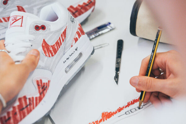 Giày Nike Air Max 1 'Sketch To Shelf White' CJ4286-101 - Ảnh 7