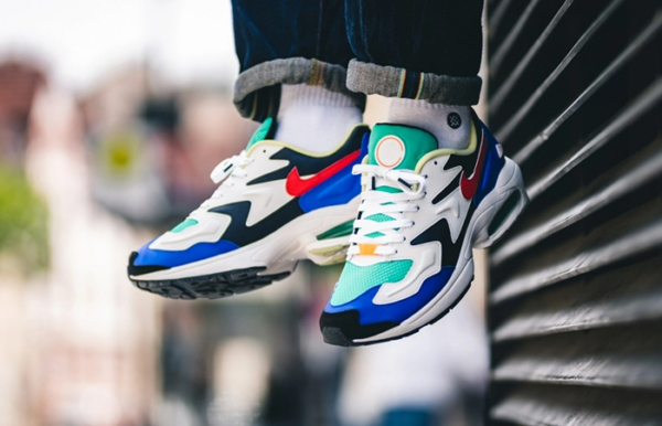 Giày Nike Air Max2 Light Dark Obsidian Sail Racer Blue BV1359-400 - Ảnh 5