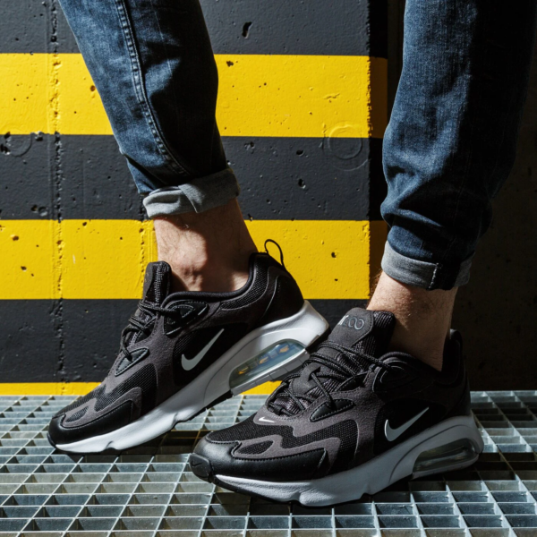 Giày Nike Air Max 200 'Black' CI3865-001 - Ảnh 7