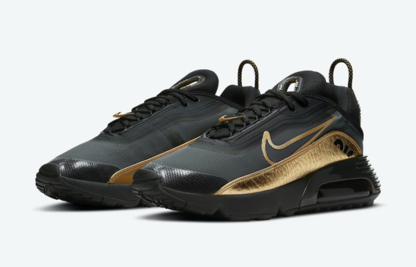 Giày Nike Air Max 2090 'Black Metalic Gold' DC2191-001 - Ảnh 7