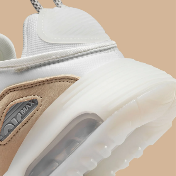 Giày Nike Air Max 2090 'White Tan Silver' DA8702-100 - Ảnh 8