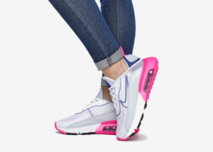 Alternative view of Giày Nike Wmns Air Max 2090 'Laser Pink' CZ3867-101