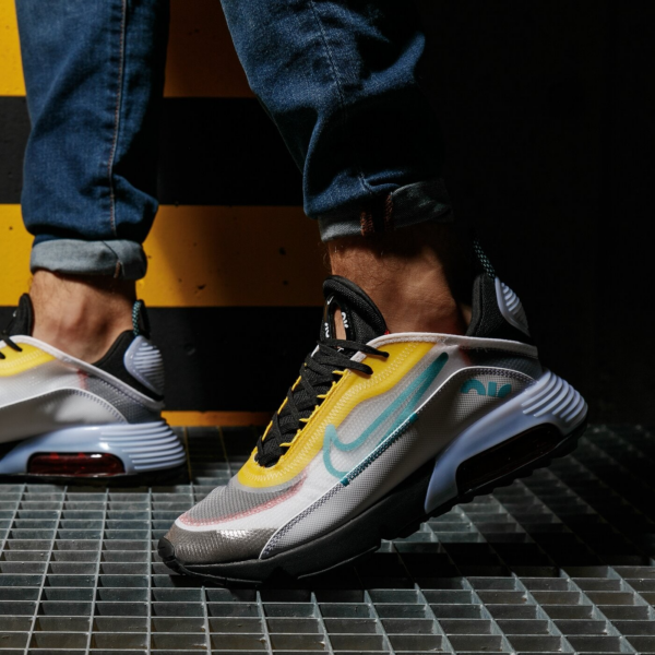 Giày Nike Air Max 2090 'Speed Yellow Aqua' CT1091-100 - Ảnh 2