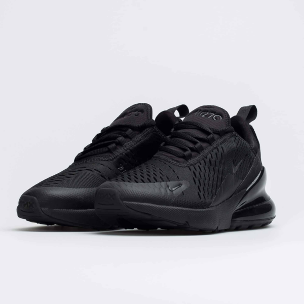 Giày Nike Air Max 270 BG 'Triple Black' BQ5776-001 - Ảnh 7